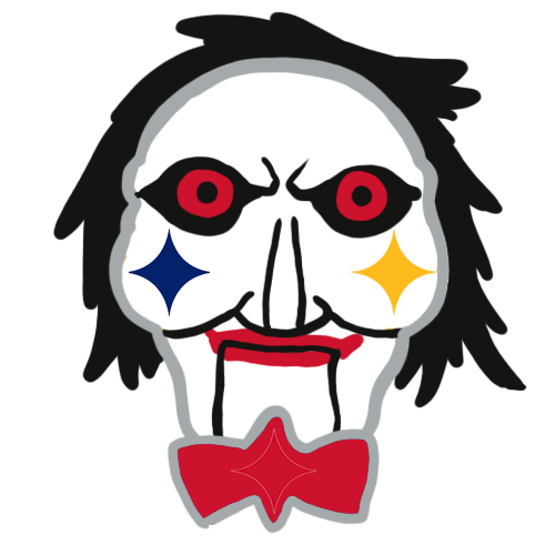 Pittsburgh Steelers Halloween Logo fabric transfer